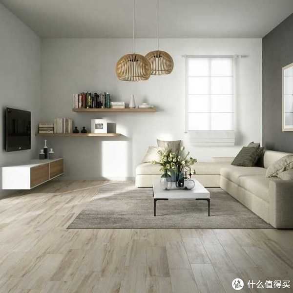 水墨|如果真的很想要木地板的自然木质纹理，那么推荐铺贴“木纹砖”