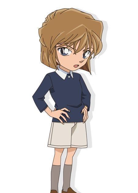 失败者|名侦探柯南中灰原哀6大惊艳造型,最后一个最可爱!男生都会心动