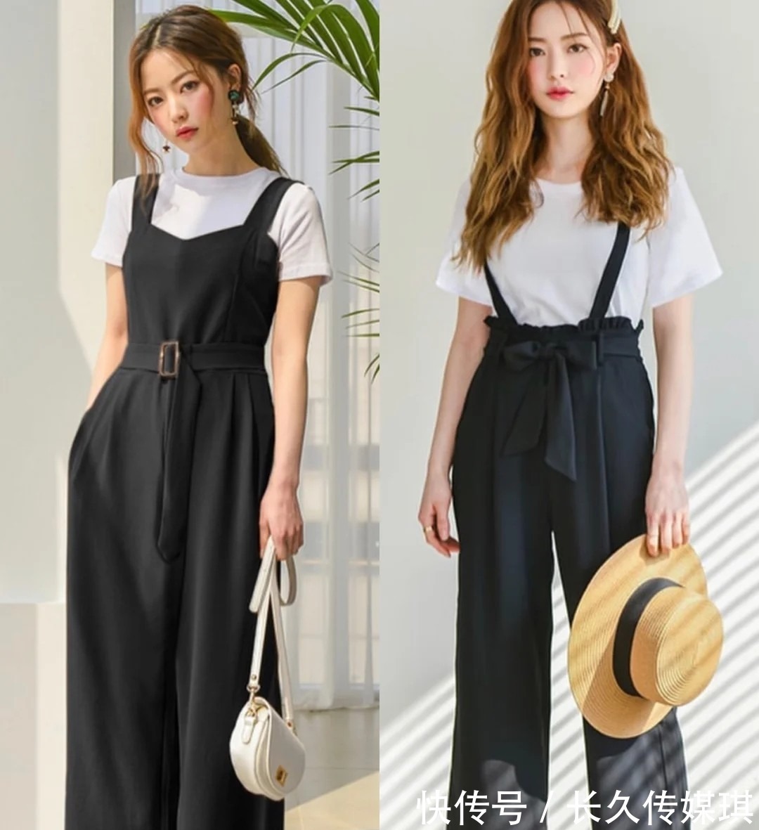 连体裤|黑色有衣服怎么配才好看?4种色彩搭配方式,让黑色百变又有魅力