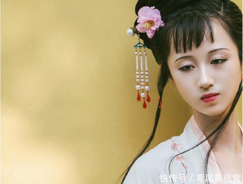 柔美|20岁师大汉服女神气质柔美哀婉,长相神似陈晓旭,拍林黛玉写真真假难辨