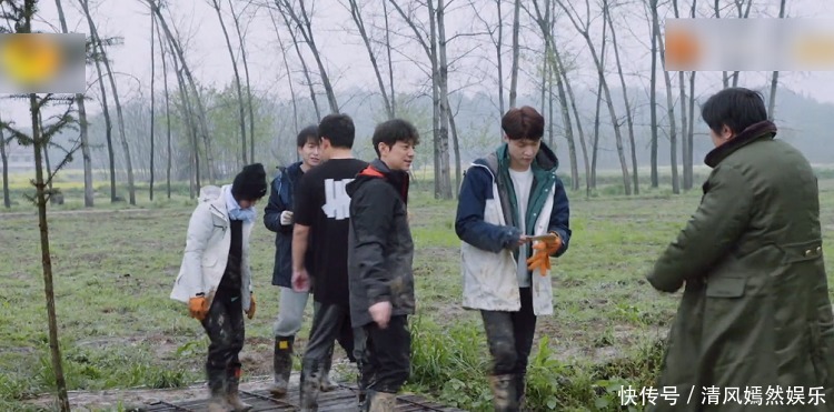 李诞|《向往5》最懒嘉宾又来了,在节目种树种到“吐”,脾气都上来了!