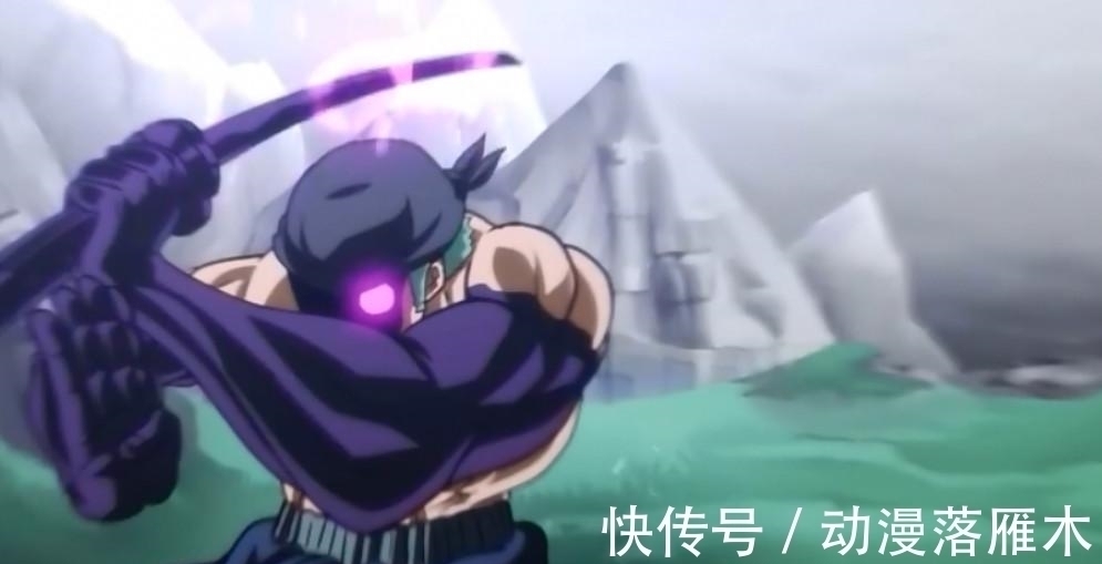 左眼|海贼王:索隆VS黑炭大蛇,左眼睁开阿修罗模式发动,两招秒掉大蛇!