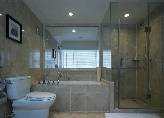 淋浴房|越来越多人卫生间不装淋浴房,简单用砖砌一堵矮墙,美观还实用!