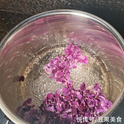 sug吃一次就上瘾的#我为奥运出食力#椰汁玫瑰鲜莲子露