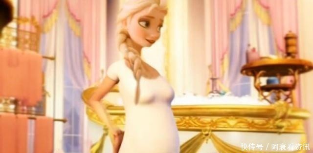 安徒生|迪士尼公主冰雪女王艾莎的“爱情故事”,还和杰克有了孩子