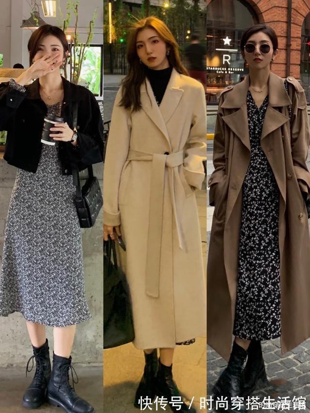 tips 秋冬多穿这3条连衣裙,时髦显瘦又气质,配大衣棉服穿就很美