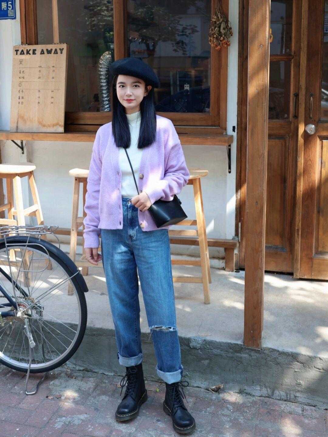 紧身裤|秋天聚会,逛街这样穿,绝对美翻了,气质又高级