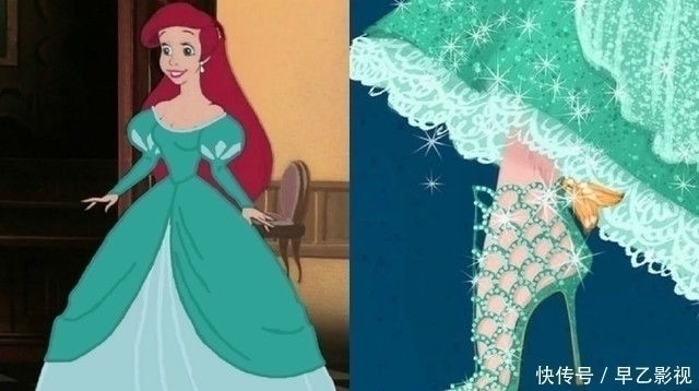 水晶鞋|迪士尼公主裙子下的“秘密”,花木兰中国风,艾莎女王冷艳