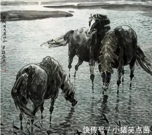 人观|他笔下的骏马,作品不落俗套,让人观之如闻其声