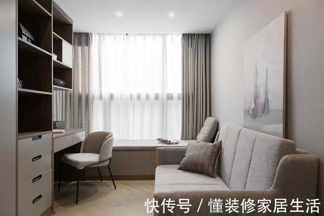 小户型|90㎡现代轻奢风,一进门就美到了,主卧床头灯的设计好浪漫