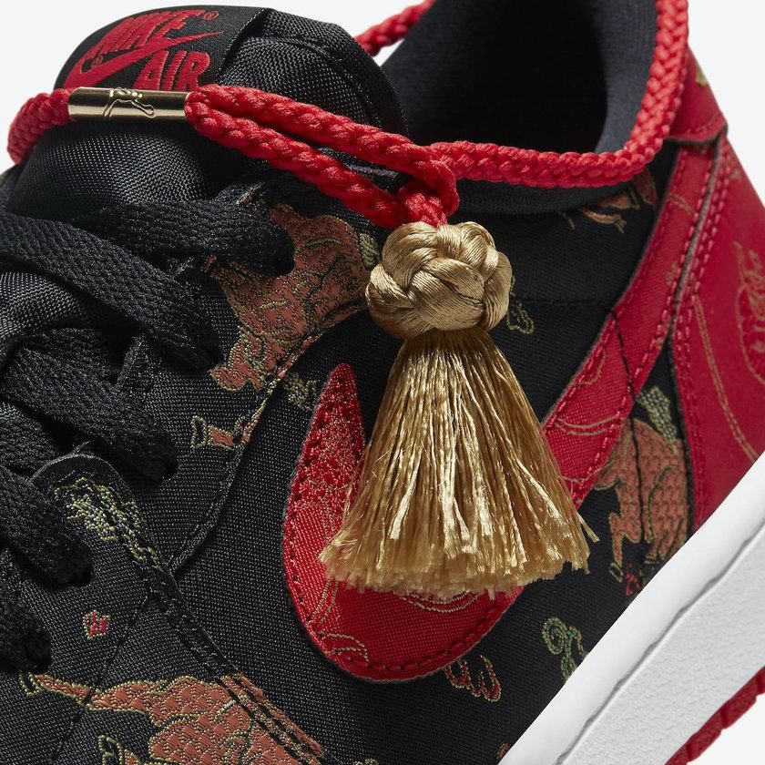  CNY|年味儿太浓了！Air Jordan 1 Low “CNY” 官图释出！