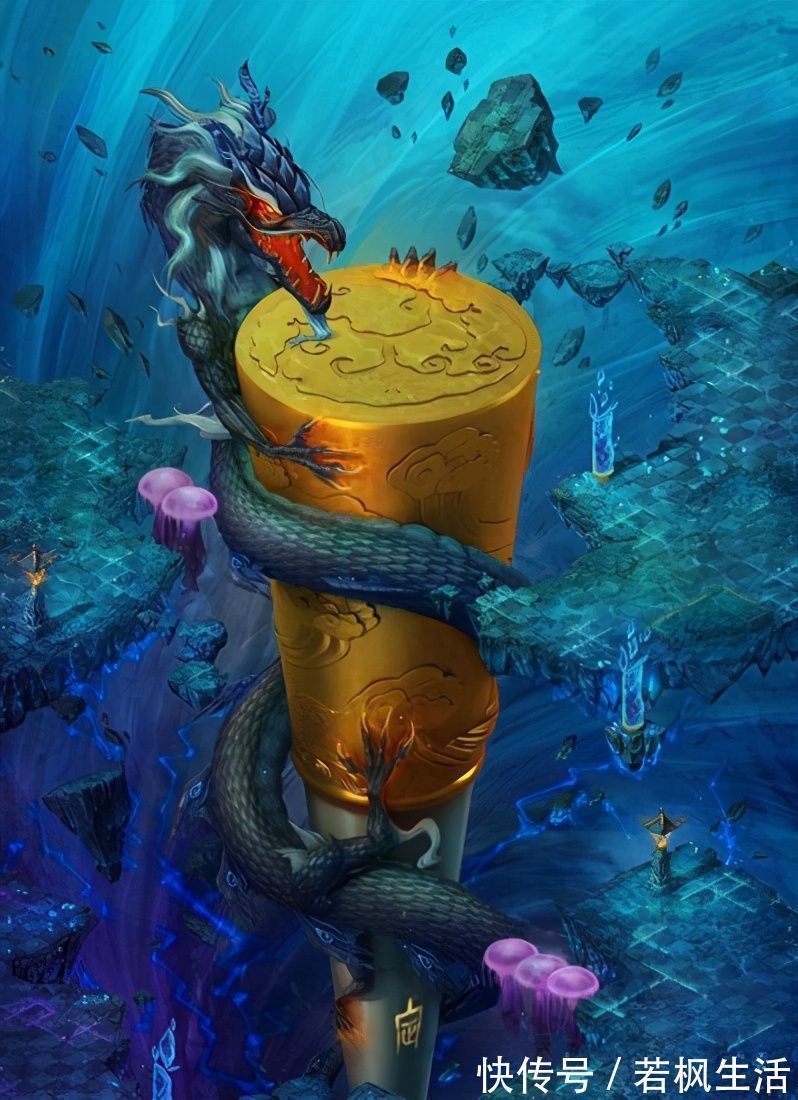 河图#大禹治水的四大神器,除了定海神针,很少人知道另外三件