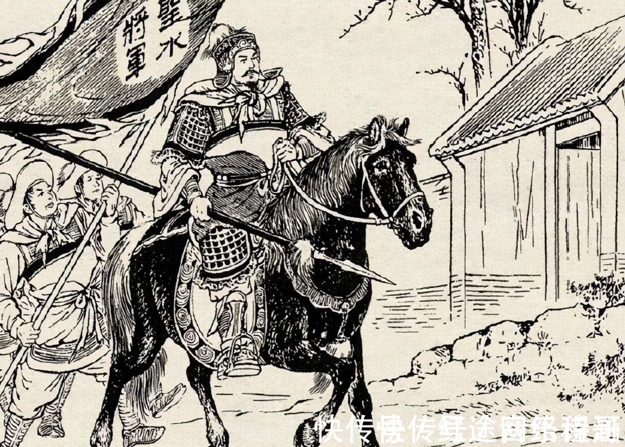 水浒@水浒连环画之《曾头市》,刀马人物精彩传神,令人叫绝