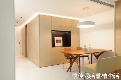 过道|参观完她家,发现简装才是最好的,房子住了快两年,依然简洁大方