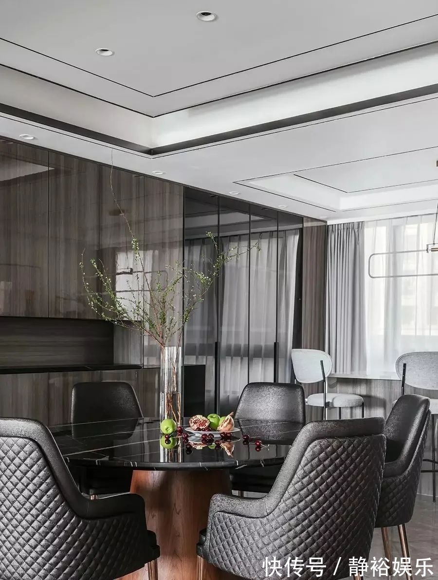 简约|262㎡现代简约大平层,简洁纯粹的空间,生活从容自然