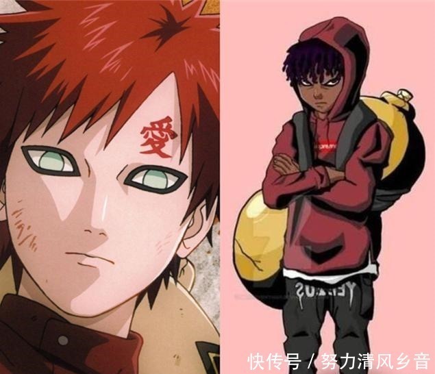 鸣人|“非洲版”火影忍者,卡卡西勉强还可以接受,雏田简直不忍直视