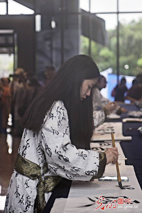 青少年兰亭挥墨展|青少年兰亭挥墨展书法文化风韵