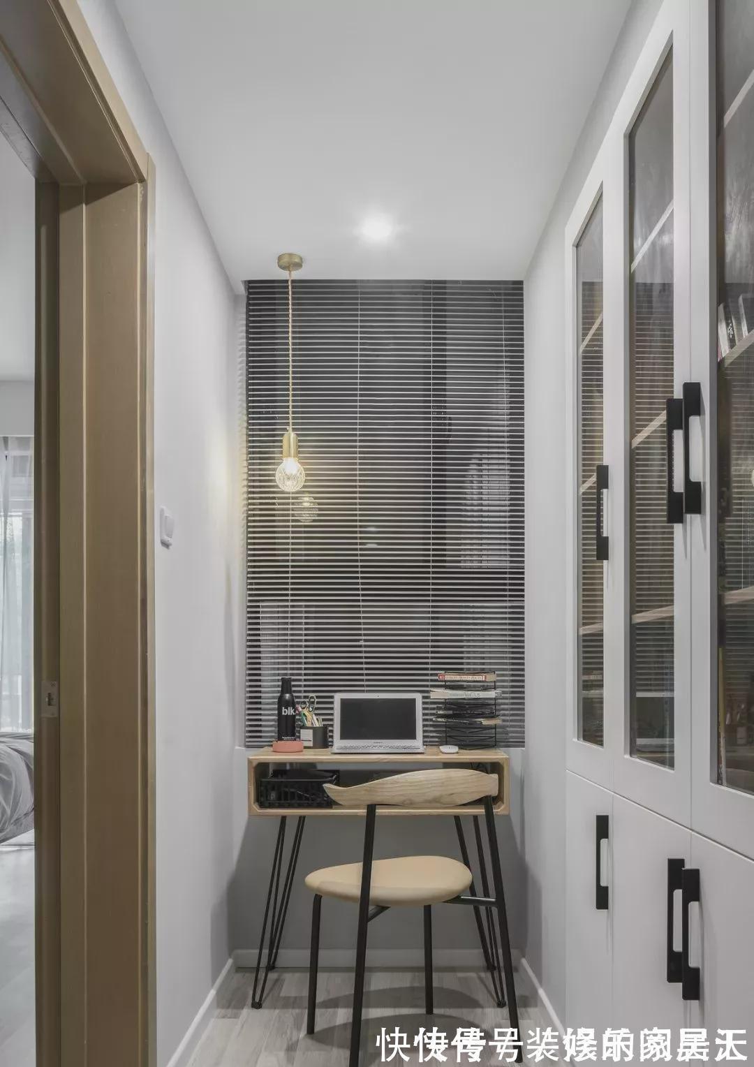 卧室|53平的北欧风小户型公寓,简单的色彩营造出清新感,轻松惬意!