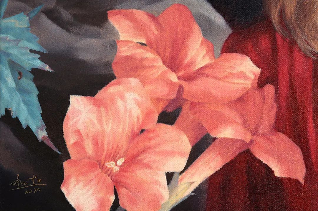 杨超@杨超:人体油画唯美而清雅脱俗,画出了东方女子的纯净与圣洁