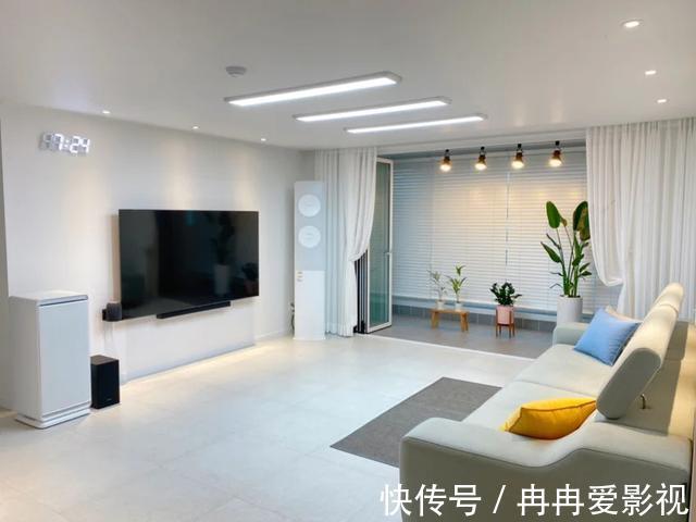 模范|断舍离模范家庭,不要电视柜茶几巧收纳,125㎡白白净净不过时