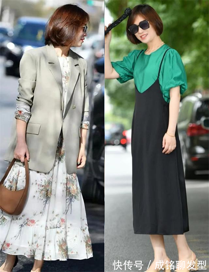 底色|50岁的女人穿搭一定要避开俗气感,学博主的搭配,轻松穿出优雅范