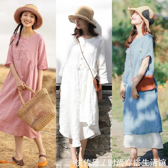 文艺风|炎炎夏日，换上慵懒文艺的休闲风穿搭，让自己轻松愉悦起来