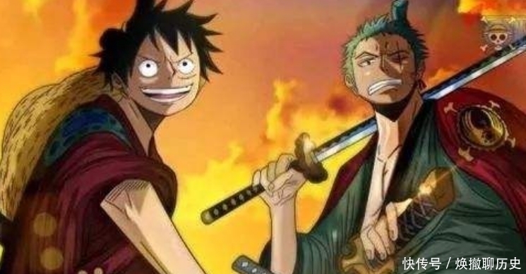路飞|索隆与路飞久别重逢,一眼就认出路飞抢的宝刀,此刀只有秋水可比