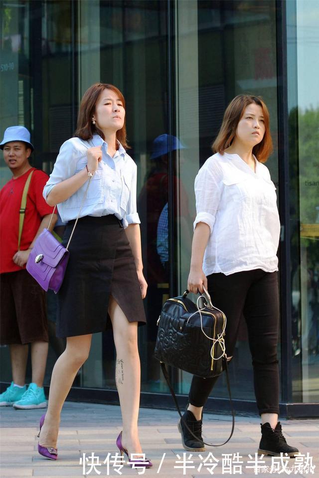 和闺蜜一起逛街,看着她穿着高跟鞋,时尚优雅,你不羡慕吗