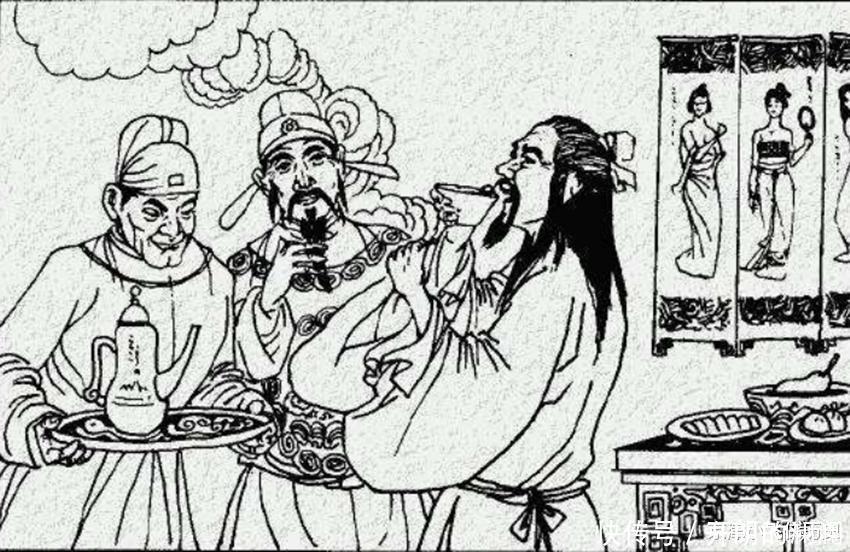 唐玄宗想测仙人法力,把剧毒草药放酒里让仙人喝,结果他彻底服了