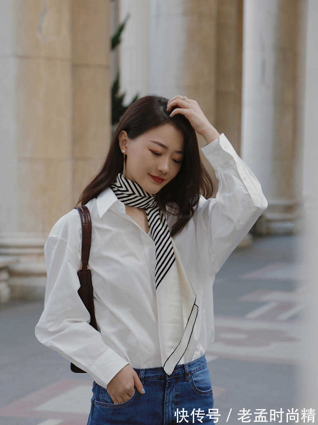 纯洁|穿白衬衫,显得纯洁干净又优雅