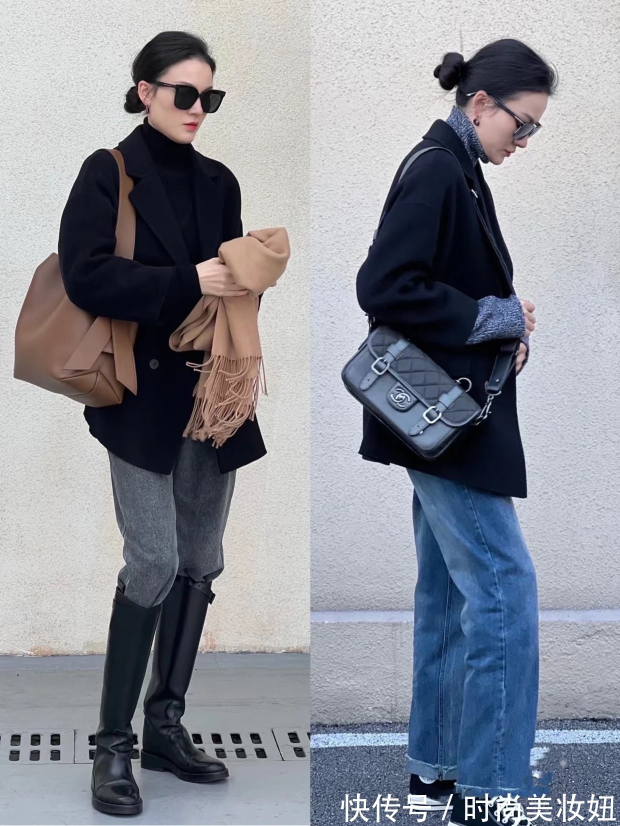 和谐感 上了40岁的女人穿衣尽量别太花哨,18套简约高级穿搭,照穿就行了