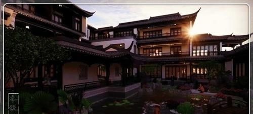 地下室|不用再找了,这绝对是最顶级的新中式四合院,庭院深深,杨柳堆烟