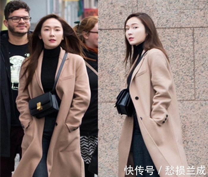 大衣|比焦糖色还好看的色调,优雅精致女人都在穿,减龄时髦不土气