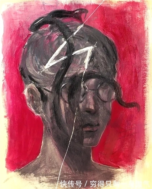 肖像&他患精神病只活到23岁,留下一堆画,网友却捂眼不敢看,你敢吗?