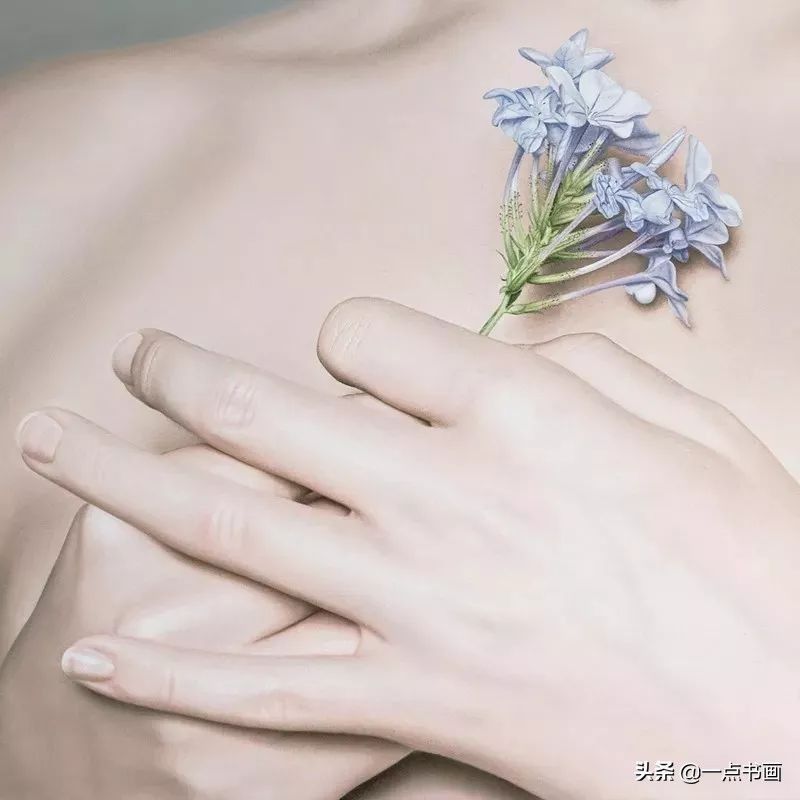 艺术家$瑞典女艺术家 安娜·哈尔丁·莫尔 写实作品欣赏