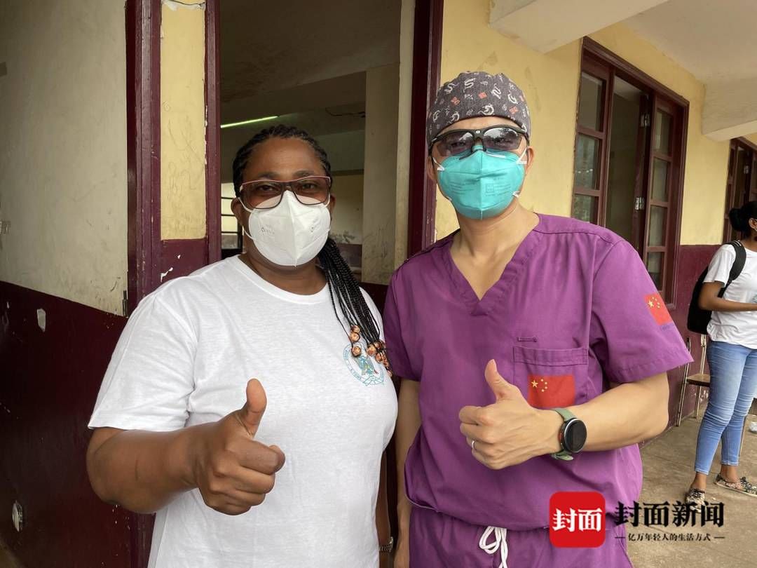 妇产科|第17批中国(四川)援圣普医疗队受邀参加大型义诊活动
