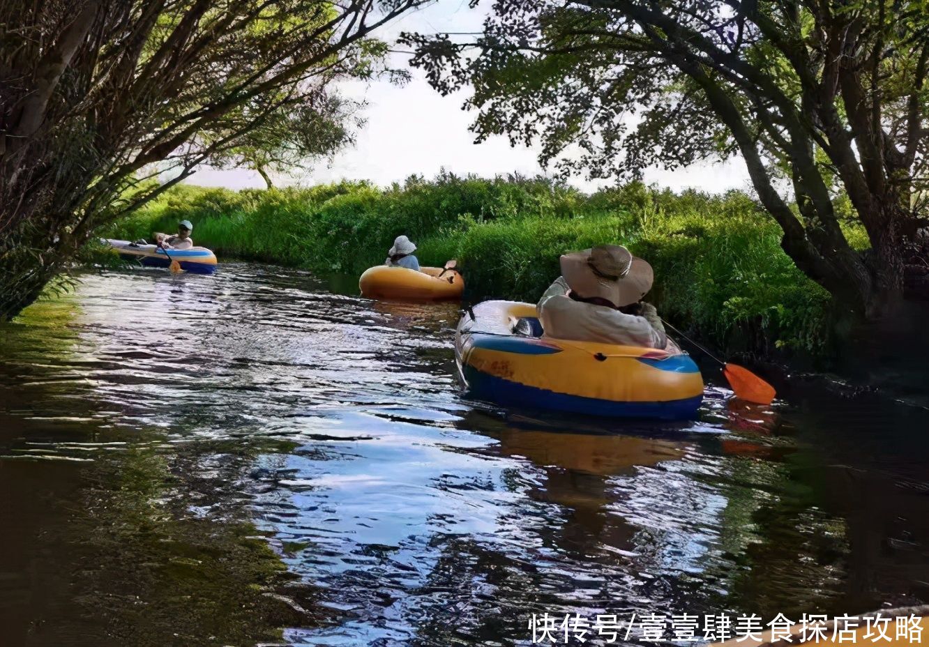 摩托|塞罕坝大杨树漂流草地摩托，幽深的小山谷，藏着夏天的清凉与刺激