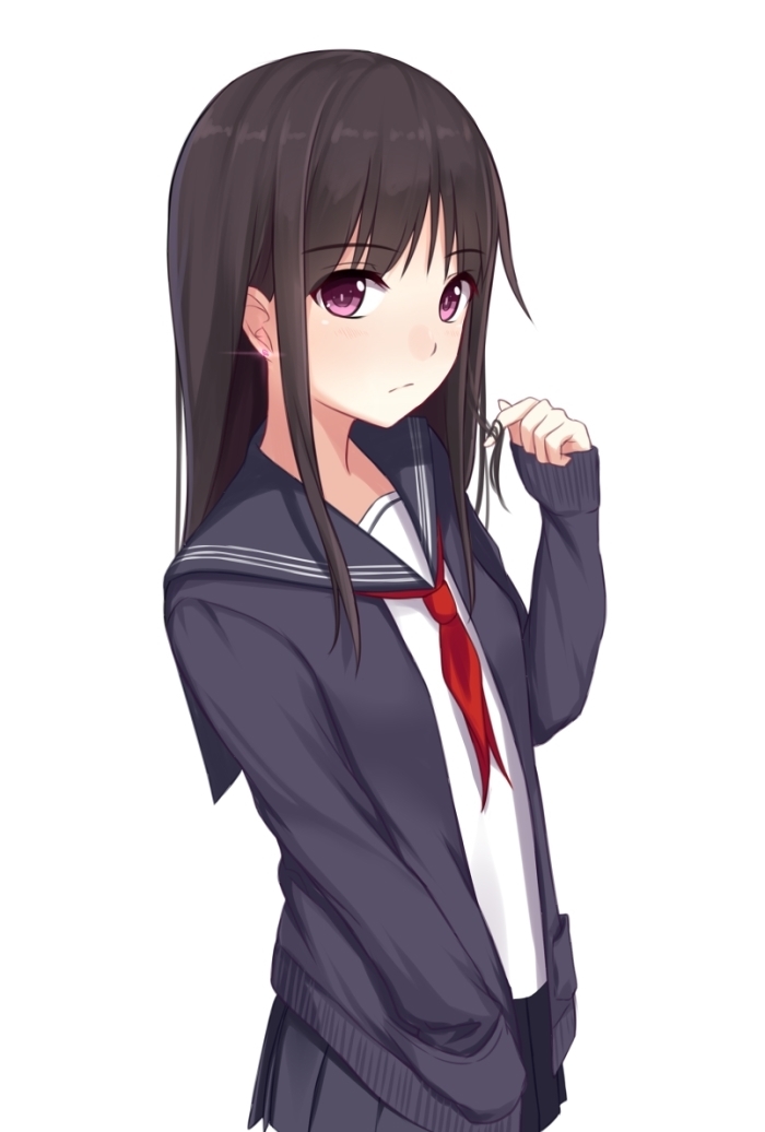 校服|二次元校服女生壁纸夏天你换新校服了吗