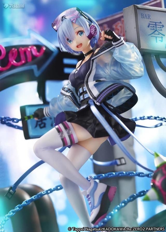 蕾姆|模玩资讯：SHIBUYA SCRAMBLE FIGURE 1/7 蕾姆&拉姆 霓虹城市Ver.