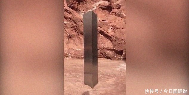 美沙漠惊现12英尺高金属柱,动物保护官员