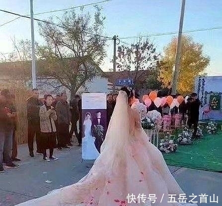 农村新娘|最美农村新娘,气质不输明星,新郎上辈子做了什么?