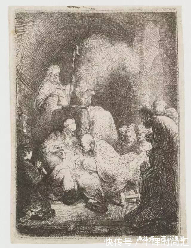 绘画史！欧洲17世纪最伟大的画家之一，伦勃朗素描作品欣赏