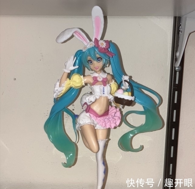 黑脸|初音未来的兔女郎手办,甜美的外表很吸睛,实物却直接变黑脸