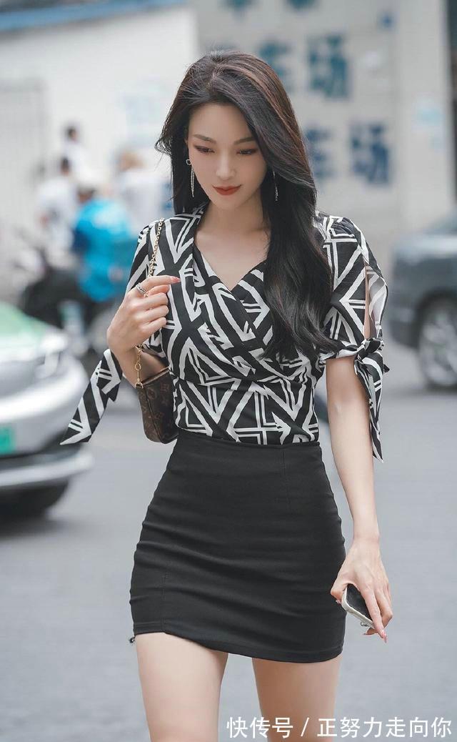 小姐姐|小黑裙，让你低调又优雅，穿出了美的魅力，成熟的气息