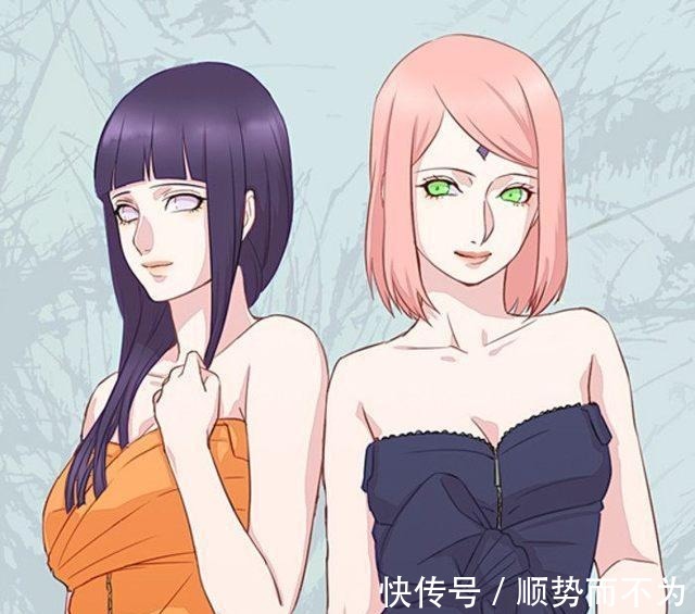 佐助|火影里穿上老公衣服的美女忍者, 雏田和小樱谁更胜一筹!
