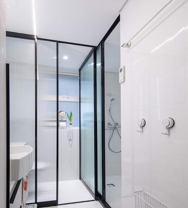 淋浴间|等我买第二套房,卫生间不装马桶,也不装洗漱台,这样设计更实用