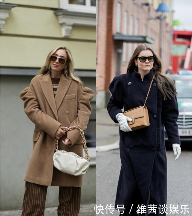 今年冬天流行羊腿袖大衣,时髦复古还凸显气场,小个子女生也能穿