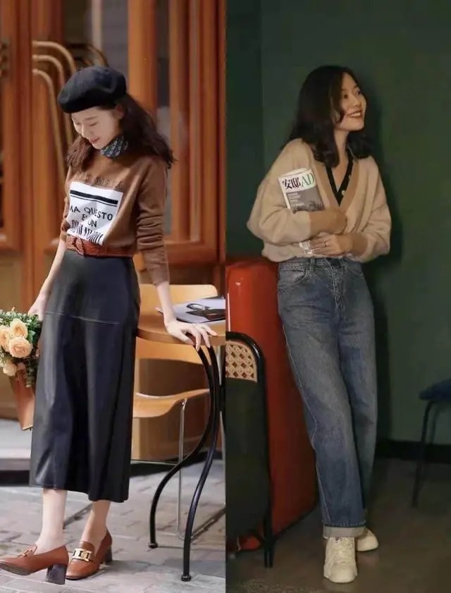 秋季 入秋后不用穿得太精致,照搬这些穿搭,高级又提气质