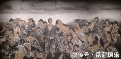 创作！“崛起”吧中国油画，俄罗斯油画与中国水墨画技法相结合！完美！