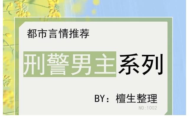 刑警$推荐五本甜撩言情：刑警男主有勇有谋，能缉凶也能追爱，让她心动